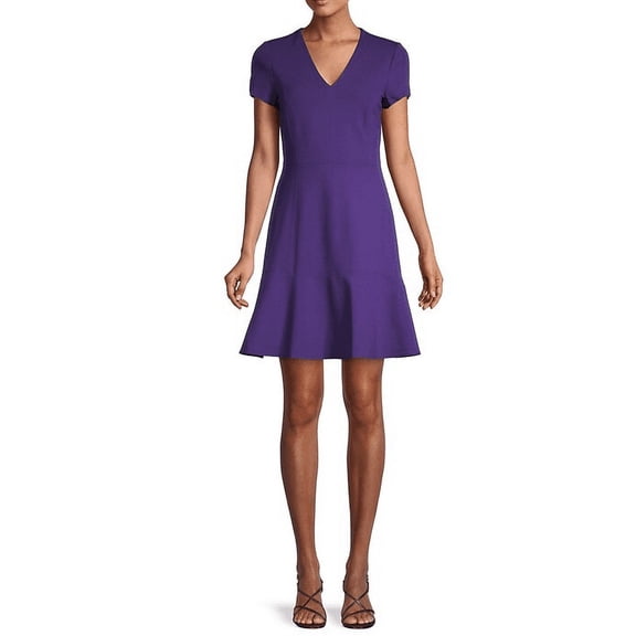 Kobi Halperin PLUM Estella Flounce-Hem Dress, US 4