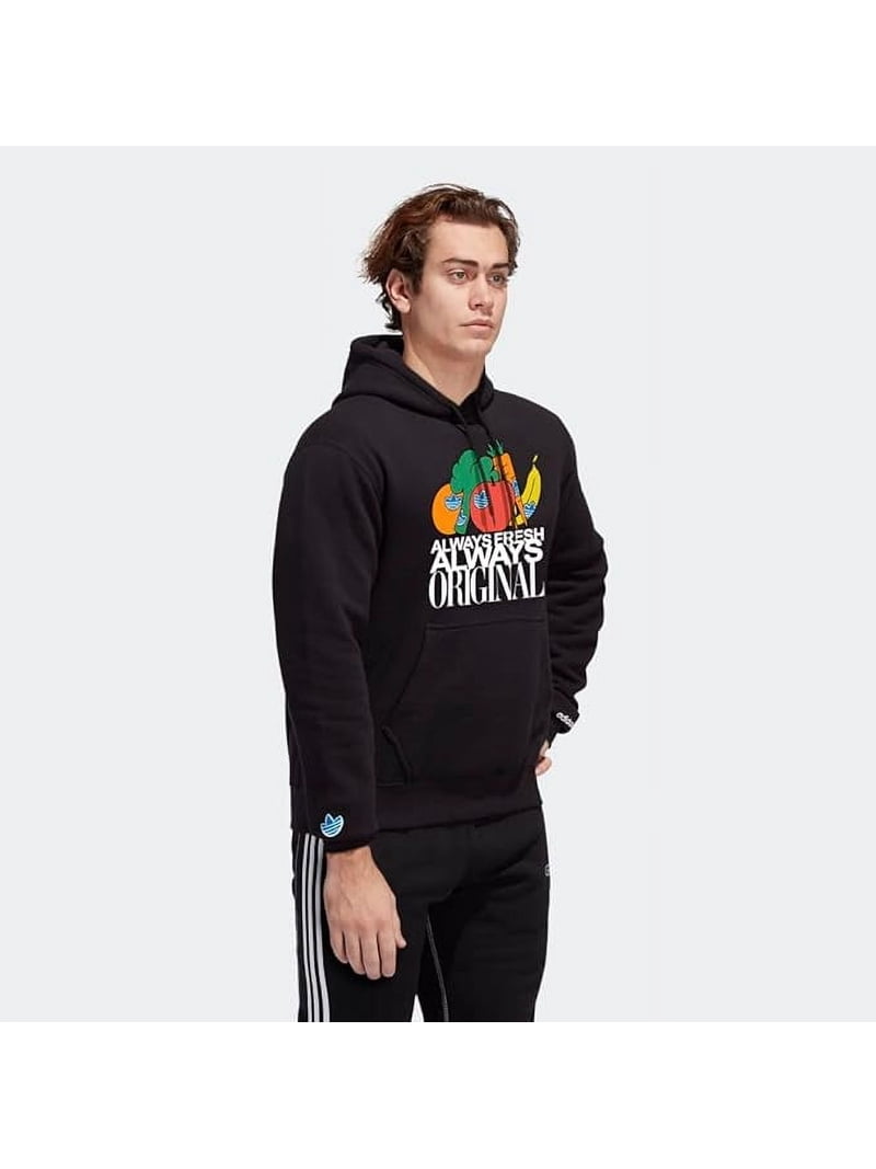 adidas Mens Og Always Fresh Graphic Hoodie Athletic Outerwear