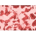 thumbnail image 1 of Ahgly Company Machine Washable Indoor Rectangle Abstract Red Modern Area Rugs, 7' x 10', 1 of 4