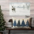 thumbnail image 6 of Blue Christmas Throw Pillow Cover 12x20 Inch Christmas Tree Decorations Outdoor Winter Holiday Xmas Decorative Lumbar Throw Pillow Case for Home Sofa Couch Living Room Bedroom Decor, 6 of 6