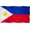 2X3, variant on Philippines Flag 2X3 FT, Outdoor Polyester Flags, Double Stitched Philippine National Flags with Brass Grommets and Stronger Header. (2X3)