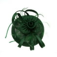 thumbnail image 5 of Bandeau Vert Élégant pour Femmes avec Sangle, Chapeau de Fête, Pince à Cheveux, Accessoire, 5 of 5