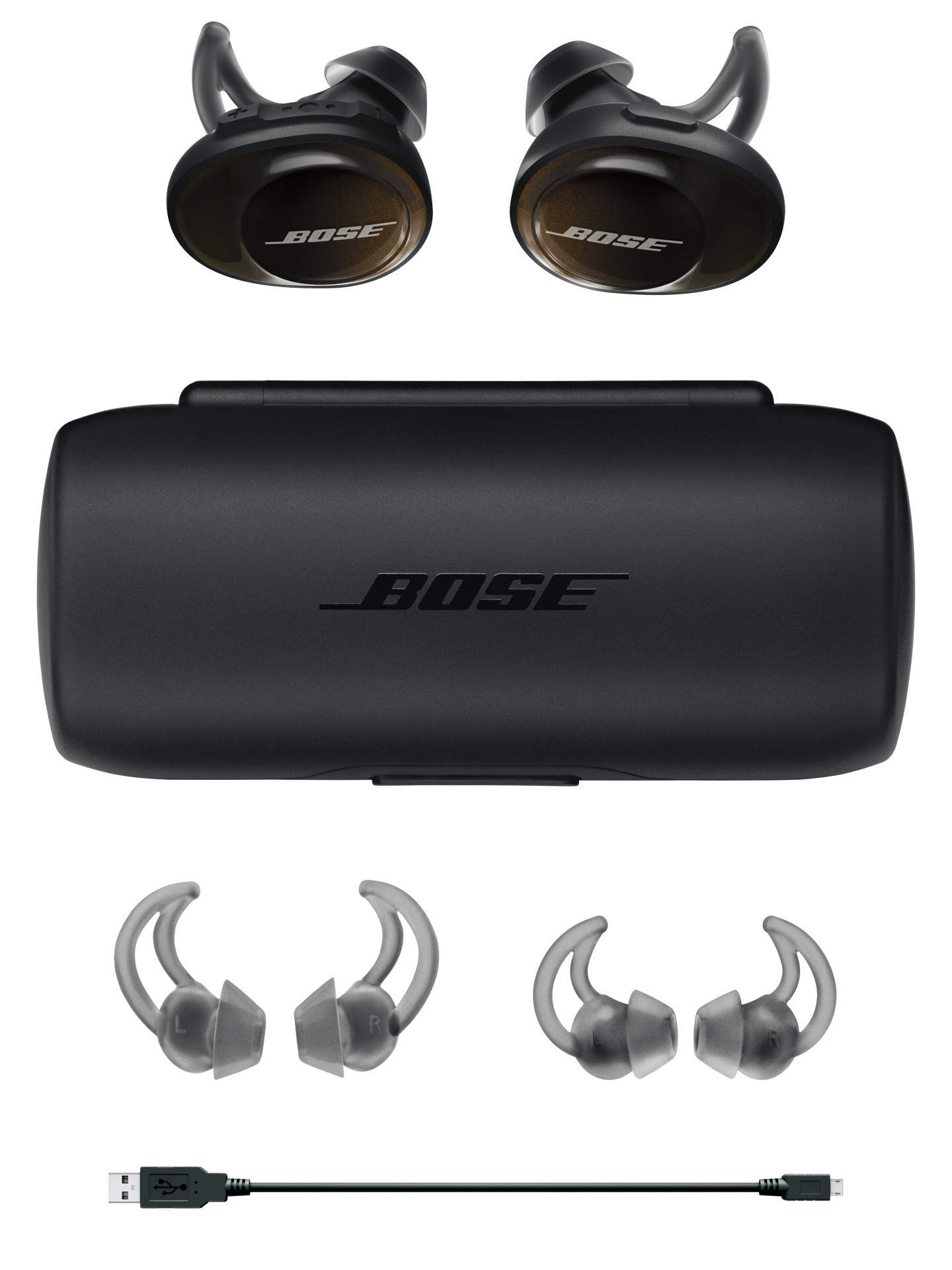 BOSE SOUNDSPORT FREE BLACK - ヘッドフォン