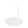 thumbnail image 2 of KLKCMS Base de Support pour Figurine d'Action à Assembler, Modèle de Poupée Ajustable, Figurines Miniatures, H H 6 cm à 11 cm, 2 of 9