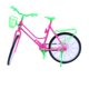 thumbnail image 2 of Accesorios de muñeca desmontables de moda para niños de juguete de bicicleta de plástico (color aleatorio) Likrtyny juguetes de los niños, 2 of 9
