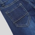 thumbnail image 5 of KIDSCOOL SPACE Little Girls Boys Jeans,Elastic Band Inside Ripped Straight Fit Stretchy Denim Pants,4-5 Years, 5 of 5