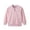 Pink, variant on REDARER Kids Baseball Jacket, Long Sleeve Stand Collar Coat with Pocket, Solid Color Sport Outwear for Toddler,Size:3-4 Years