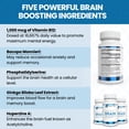 thumbnail image 3 of Vitality Now Youthful Brain | Memory & Brain Health Support Supplement - Brain Booster Clarity with Bacopa Monnieri, Ginkgo Biloba, B12 - Easy to Swallow Tablets - 30-Day Supply (60 Count), 3 of 8