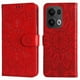 thumbnail image 5 of Funda tipo cartera GANGXUN para OPPO Reno 14 Pro 5G , diseño girasol, cuero PU, soporte, cierre magnético, tarjetero, 5 of 5