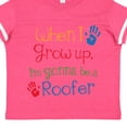 thumbnail image 4 of Inktastic Roofer Future Boys or Girls Toddler T-Shirt, 4 of 5