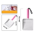 thumbnail image 5 of BIMZUC Cat Litter Scoop with Holder Base Broom Dustpan Set, Detachable Stainless Steel Sifting Kitty Litter Scooper for Easy Pet Waste Management, 7.09 inches / 18 cm, 5 of 10