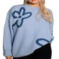 thumbnail image 1 of Pull en Tricot à Manches Longues pour Femmes, 1 of 6
