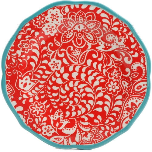 The Pioneer Woman Traveling Vines 12-Piece Dinnerware Set