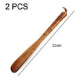 thumbnail image 2 of FloreceBien 2 calzadores de madera con mango largo para personas mayores, calzador de madera para hombres, mujeres, niños, embarazo, 2 of 5