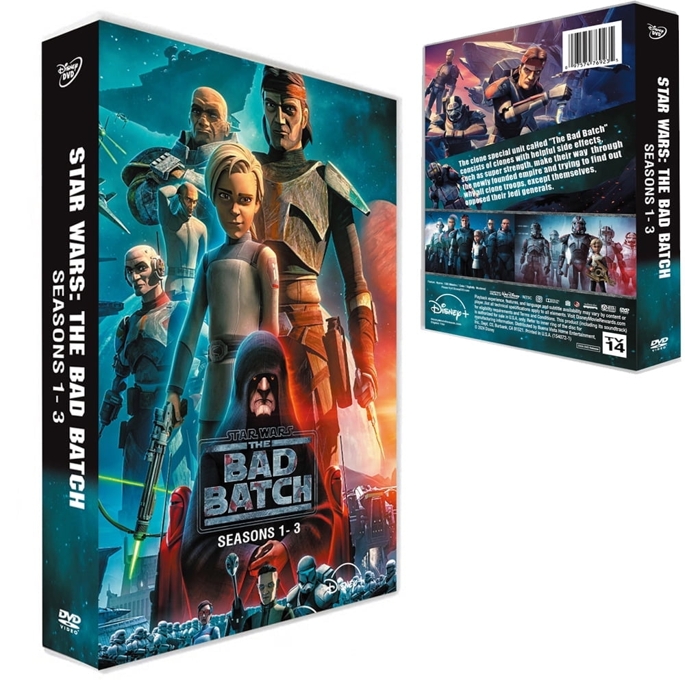 The Bad Batch The Complete TV Series Season 1-3 (DVD 10-Disc Box Set) New Movies