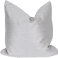 thumbnail image 3 of HomeRoots 515438 22 x 22 in. Silver Polyester Zippered Pillow, 3 of 3