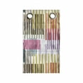 thumbnail image 1 of Abstract Hanging Pocket Organizer, Creative Modern Pattern with Continuous Colorful Stripes Illustration, Printed Polyester Storage Bag with Pockets, 9" x 16", Multicolor, 1 of 2