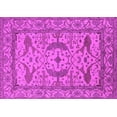 thumbnail image 1 of Ahgly Company Indoor Rectangle Oriental Pink Industrial Area Rugs, 4' x 6', 1 of 4