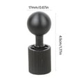 thumbnail image 5 of Professional 17mm Ball Head to 1/4 Inch Thread Converter Camera Expansion Adapter for Phone Stand Tripod Mount, 5 of 10