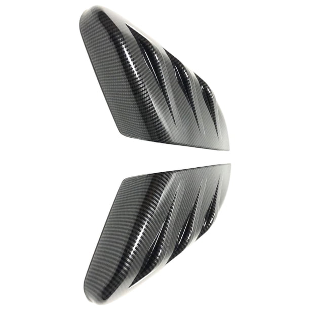 2 Piezas de Cubierta de Espejo Retrovisor de Coche Que Reemplaza Directamente Las Tapas de Carcasa de Piezas de Repuesto Aptas para Civic High Perform Fibra de carbon Sunnimix Cubierta del espejo trasero