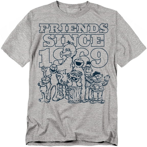 Sesame Street T-Shirt Friends Since Unisex Graphic Tee For Men & Women