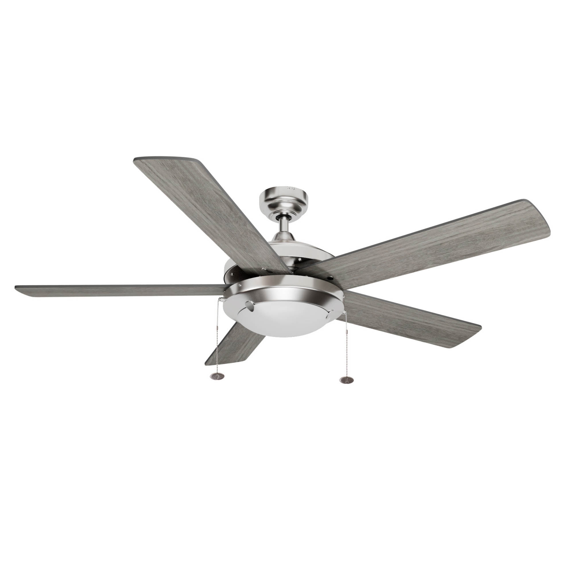 Mainstays 7" Universal Satin Nickel Metal Ceiling Fan Pull Chains