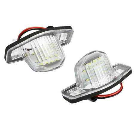 Furulu 1Pair 34102Slna01 License Plate Lights For Honda Cr-V 2007-2016 Fit 2007-2020