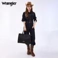 thumbnail image 7 of Wrangler Women Western Bag Laptop Shoulder Handbags for Work Travel Casual, Black, 7 of 7