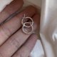 thumbnail image 2 of Big Full Zircon Pendientes Tendencia Con Una Amplia Gama Pendientes Contratado Mostrar Temperamento Delicado Full Zircon Pendientes, 2 of 6