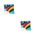 thumbnail image 1 of Transemion Creativity DIY Accessories Embroidery Pillow Kits Hypoallergenic Fabric Gift Type4 2Set, 1 of 6