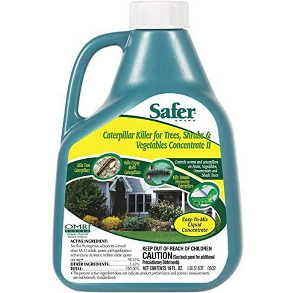 Safer Caterpillar Killer Multiple Insects 16 Oz