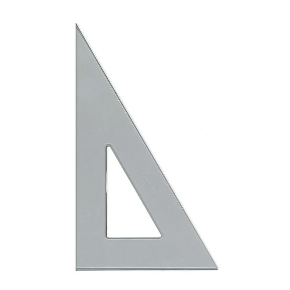 Transparent Triangles professional-30/60 degree, 8 in. (pack of 6)