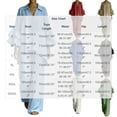 thumbnail image 3 of BRELIL Women Plus Size Two Piece Set V Neck Ruffle Sleeve Shirt Wide Leg Pants Casual Summer Loungewear Solid Boho Vacation Outfits Tracksuit Loose 2 Piece, Green XL, 3 of 5