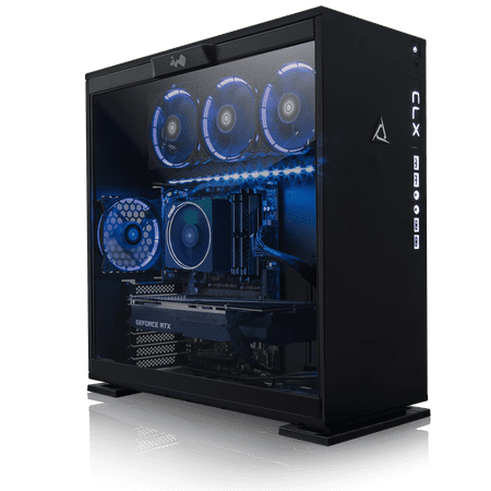 CLX SET GAMING PC AMD Ryzen 7 2700X 3.70GHz (8 Cores) 16GB DDR4 3TB HDD & 480GB SSD NVIDIA GeForce RTX 2080Ti 11GB GDDR6 MS Windows 10 Home 64-Bit