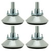 M8 x 20 x 40mm Leveling Feet Adjustable Leveler Protector for Cabinet Leg 4pcs