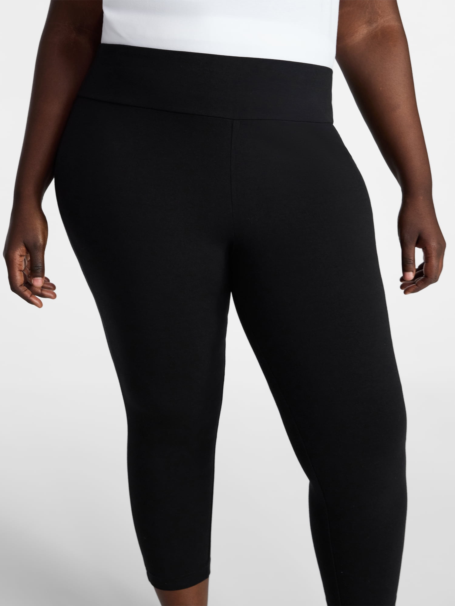 Women's Plus Size Capri Legging, Sizes 0X-5X - image 4