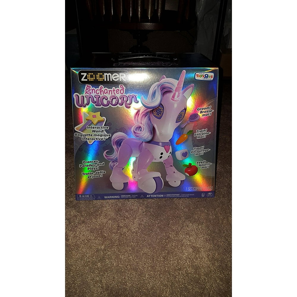 Spin Master Zoomer Enchanted Unicorn Exclusive Interactive Toy