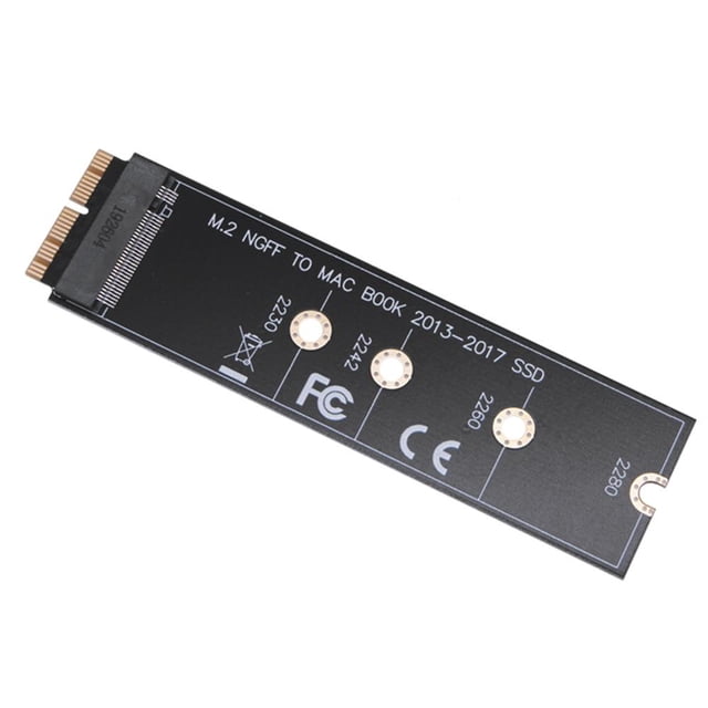 Adaptador M.2 NVME SSD PCIE3.0 Tarjeta de conversión SSD para Pro A1465 A1466 A1398 A1502