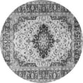 thumbnail image 1 of Ahgly Company Indoor Round Medallion Gray Traditional Area Rugs, 6' Round, 1 of 1