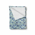 thumbnail image 2 of Ladybug Soft Flannel Fleece Throw Blanket, Spring Bees Flying Botany Chamomiles Butterflies Revival Pansy Essence of Nature, Cozy Plush for Indoor and Outdoor Use, 50" x 60", Multicolor, by Ambesonne, 2 of 6