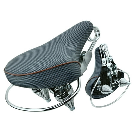 Wtb Steel Saddle - Beach Cruisers Saddle 8016 Web Spring Black/Design.