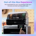 thumbnail image 7 of Creality Official K2 Pro Combo 3D Printer, Multi-Color with CFS, 600mm/s High-Speed, Dual AI Cameras, Auto-Leveling, 300x300x300mm Build Volume, 7 of 7
