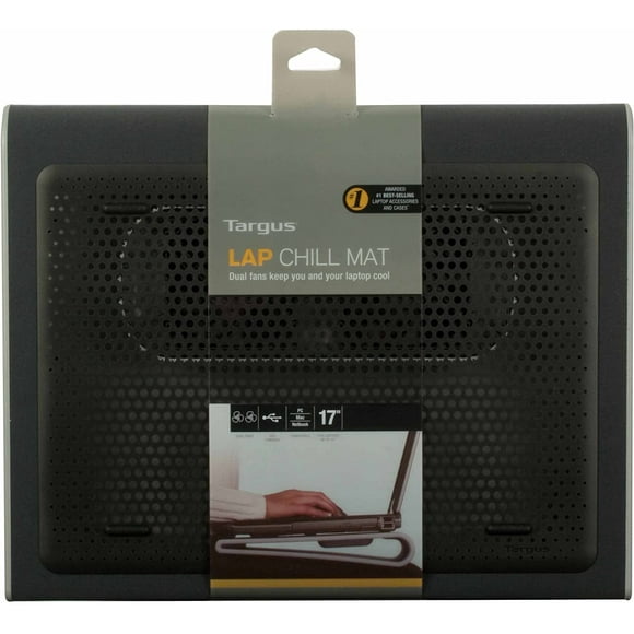 Targus Tapis Portable Léger pour Ordinateur Portable, Noir/gris (AWE55US)