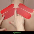 thumbnail image 4 of Cinta Kinesiologica Resistente Al Agua Xtreme Life Kinesiotape Rojo 1, 4 of 7