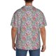 thumbnail image 3 of Fotbe Watercolor Butterflies Camisa Estampada de Manga Corta para Hombre, Casual de Verano, Estilo Playero, Sin Arrugas-4X-Large, 3 of 5
