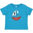 thumbnail image 3 of Inktastic First Birthday-1 Year Old Red Boat Boys or Girls Baby T-Shirt, 3 of 5