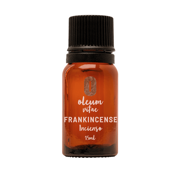 Aceite Esencial de Incienso OLEUM VITAE 100% Puro y Orgánico 15ml