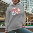 thumbnail image 2 of You Make Me Melt, Retro Ice Cream Valentine's Day Art Merch Gift, Heather Grey Hooded Sweatshirt or Hoodie, XL, 2 of 5