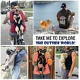 thumbnail image 4 of Front Pet Travel Backpack Outdoor Adjustable Carrier Bag, 4 of 4