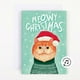 thumbnail image 1 of 2026 New Endless Meowy Christmas Music Card With Glitter Festival Specific Greeting Card Gifts For Children Adults Cat Lovers, 1 of 5